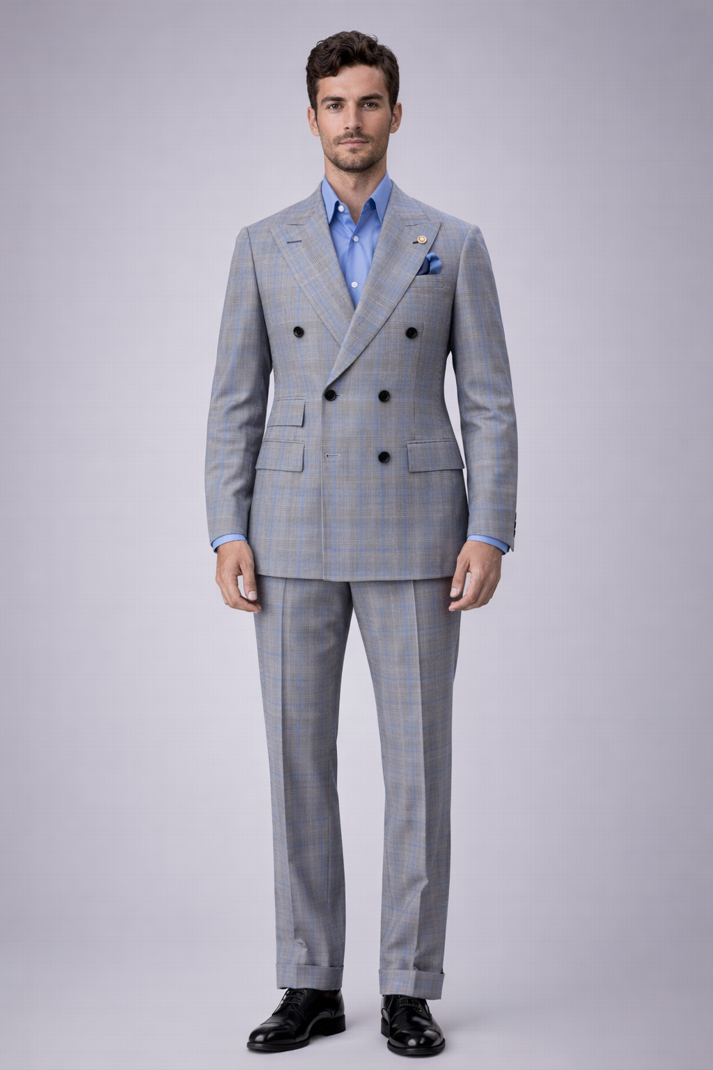Costume croisé Prince de Galles